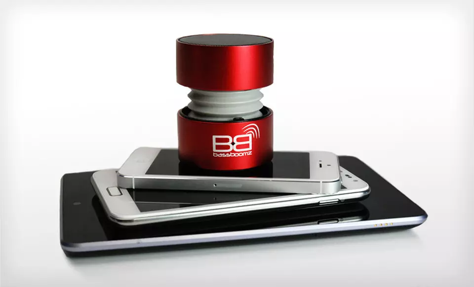 $29.99 for a BassBoomz Portable Bluetooth Speaker ($130 List Price). 6 Colors Available. Free Shipping and Returns. - Second Medium