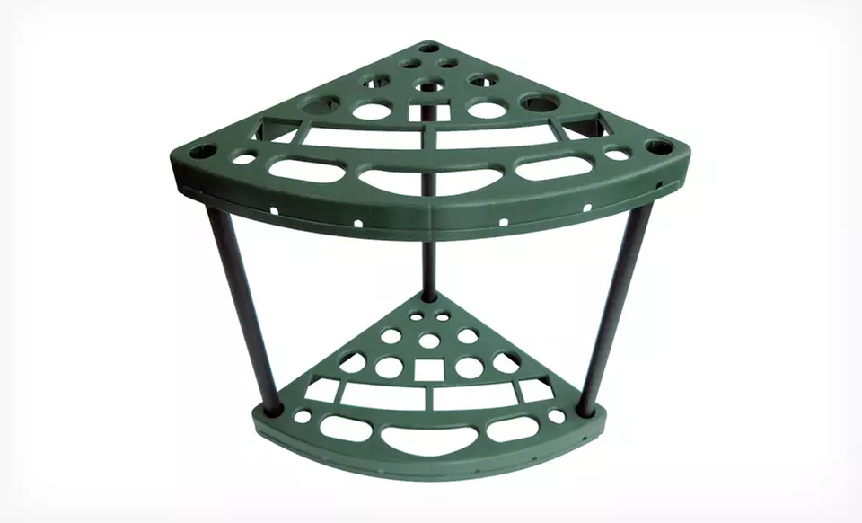 Yard Tool Corner Storage Rack with 18 Slots - Second Medium
