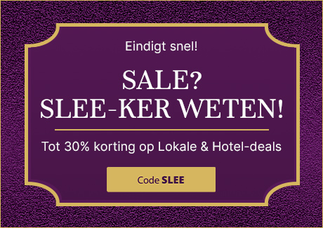 Sale? Slee-ker weten! Krijg tot 30% korting met code SLEE