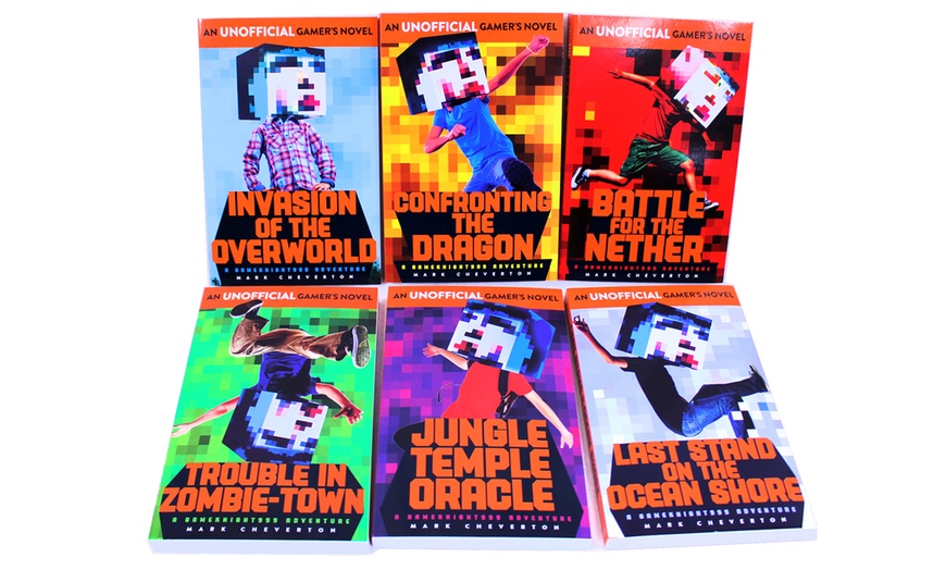 Image 2: Unofficial Minecraft 6-Book Set