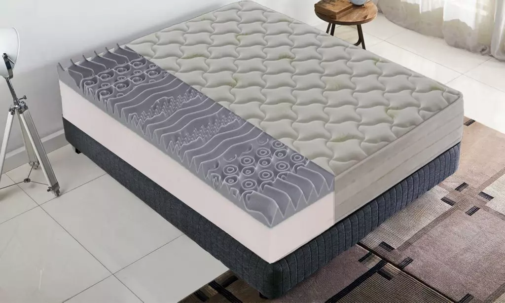 13-Zonen Memory Gel Matratze mit Wasserschaum