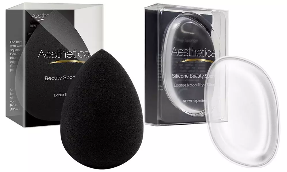 Aesthetica Original Beauty Sponge and Silicone Beauty Sponge Set - Primary Image