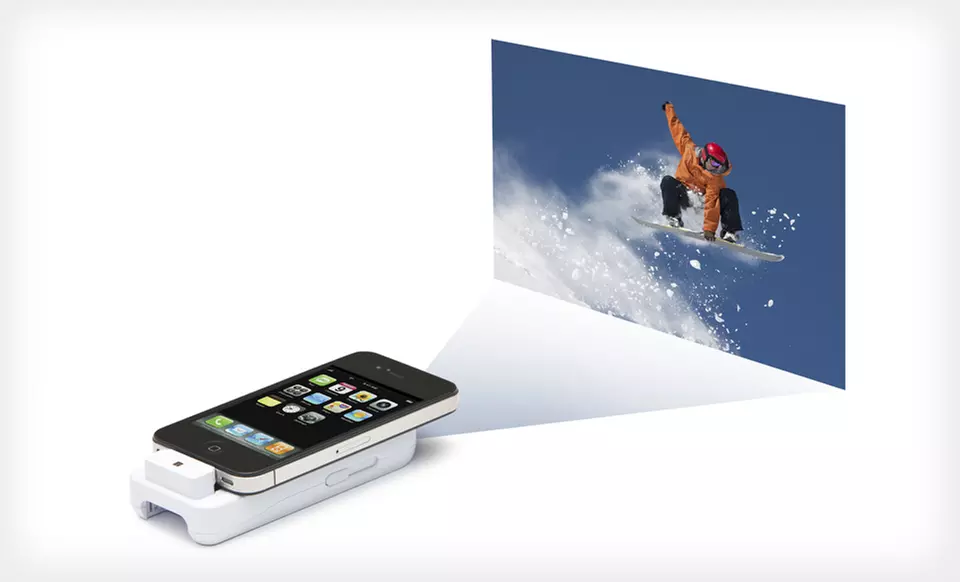 $79.99 for a General Imaging ipico Handheld Projector for iPhone ($129.99 List Price). Free Shipping and Returns. - Primary Image