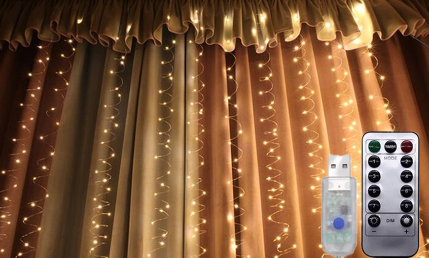 Image 6: 200 LED String Light with Remote