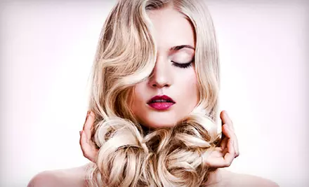 $55 for One Haircut, Blow-Dry, and Glaze at Substance Salon (Up to $130 Value) - Primary Image
