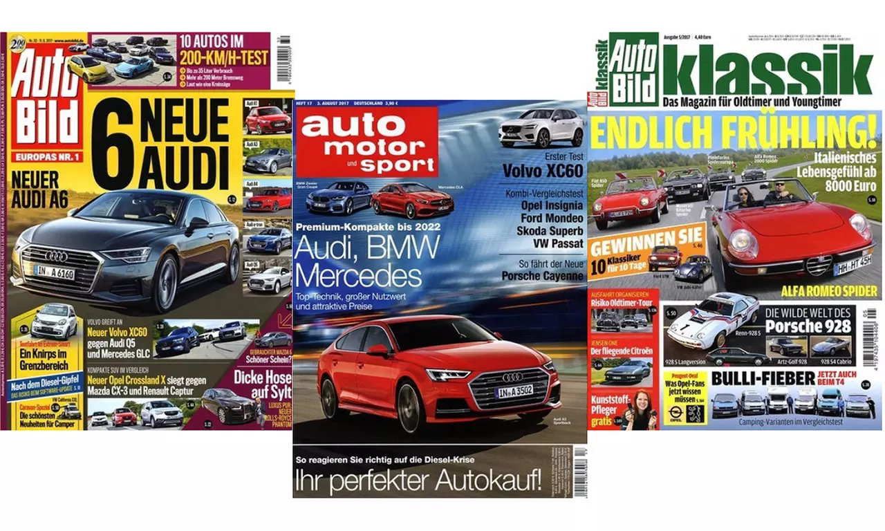 Rabatt auf ein Jahres-Abo einer Motozeitschrift frei Haus - Primary Image