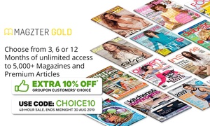 Unlimited Digital Magazine Access