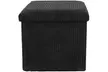 Corduroy Storage Ottoman or Foldable Cube Footstool - Image 2