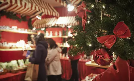 Vancouver Christmas Market Visit for Two, or Visit for Two or Four with Cider and Souvenir Mugs (Up to Half Off) - Second Medium
