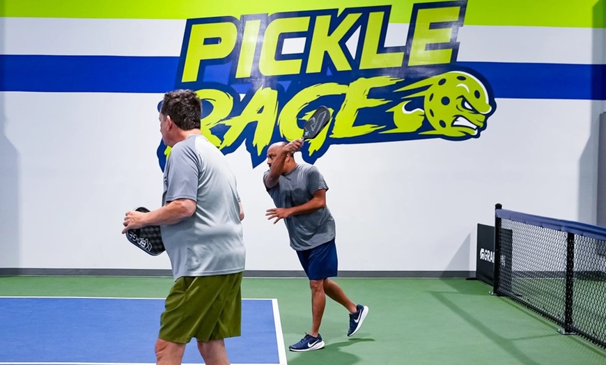 Image 1: Up to 63% Off Pickleball Experience at PickleRage - Glen Burnie