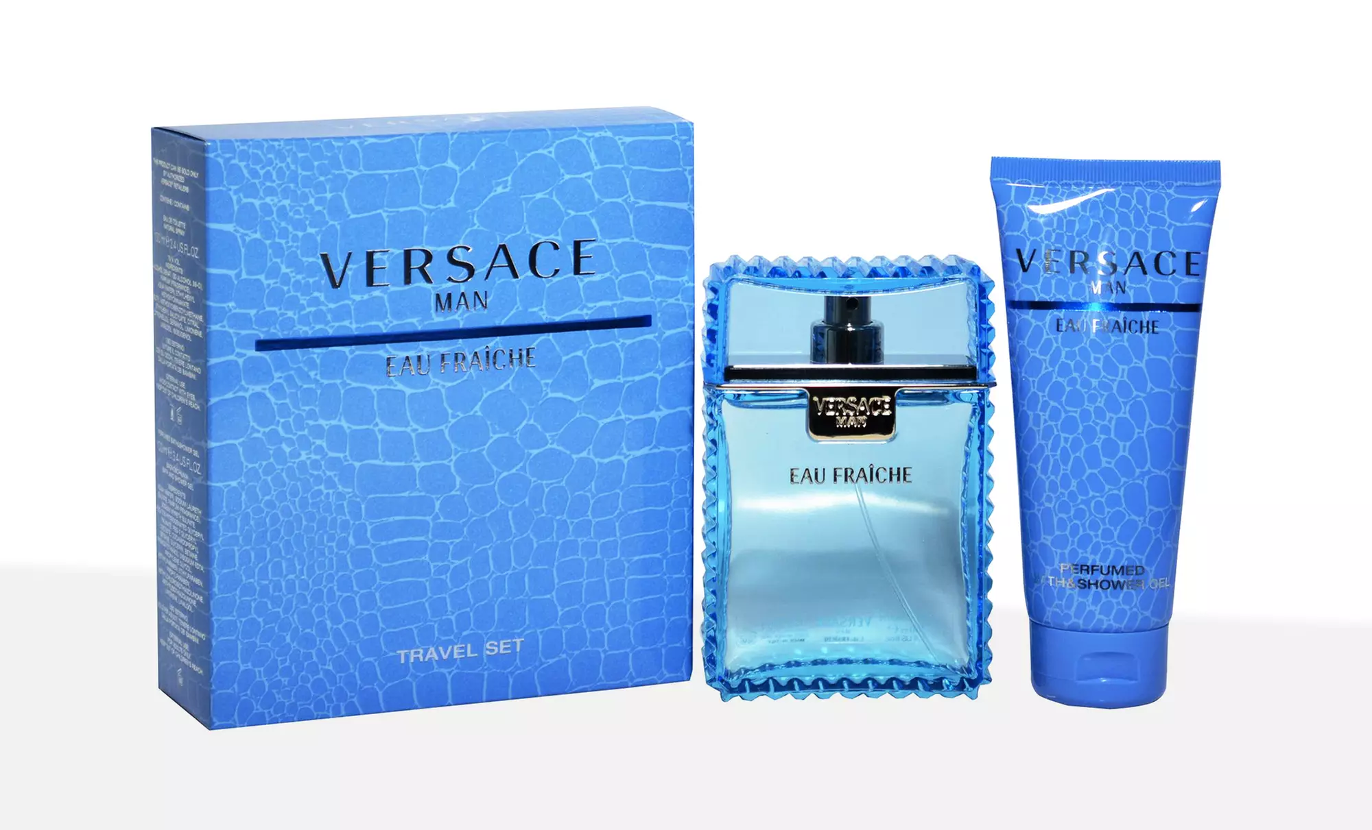 Versace Man Eau Fraîche Gift Set with Eau de Toilette and Shower Gel - Primary Image