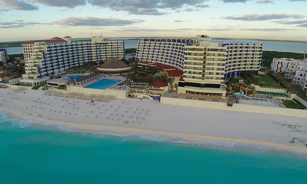 3-, 5-, 6-, 7-NT All-Incls Crown Paradise Club Stay w/Air from Vacation Express. Price/Person Based on Double Occupancy. - Primary Image