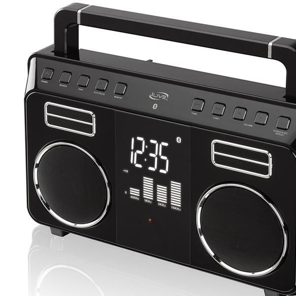 ilive bluetooth boombox