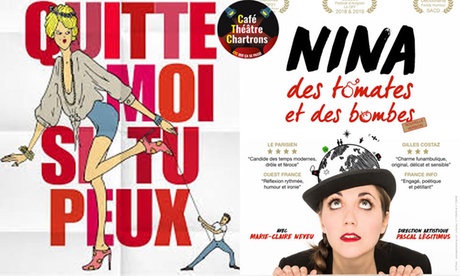 2 places et 2 boissons pour 1 spectacle au choix, date et heure au choix, à 34 € à Bordeaux