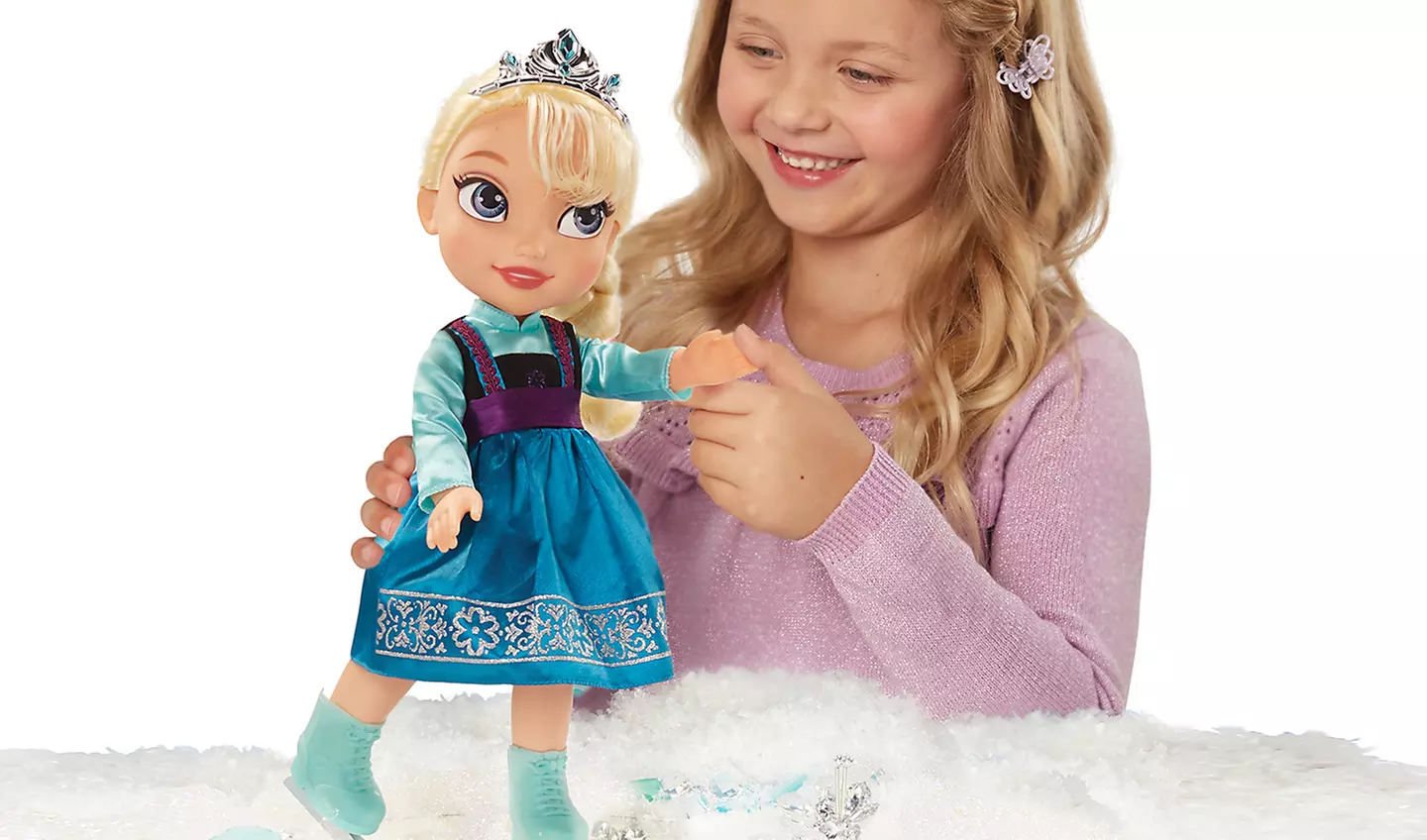 Disney's Frozen Anna and Else Ice-Skating Dolls - Second Medium