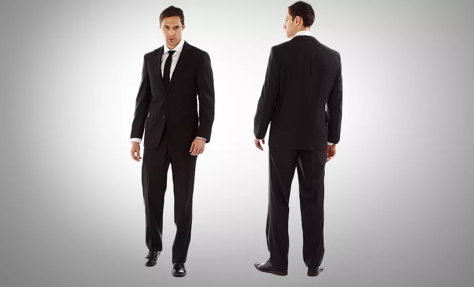 Via Men's Suits. Multiple Colors Available. Free Returns. - Second Medium