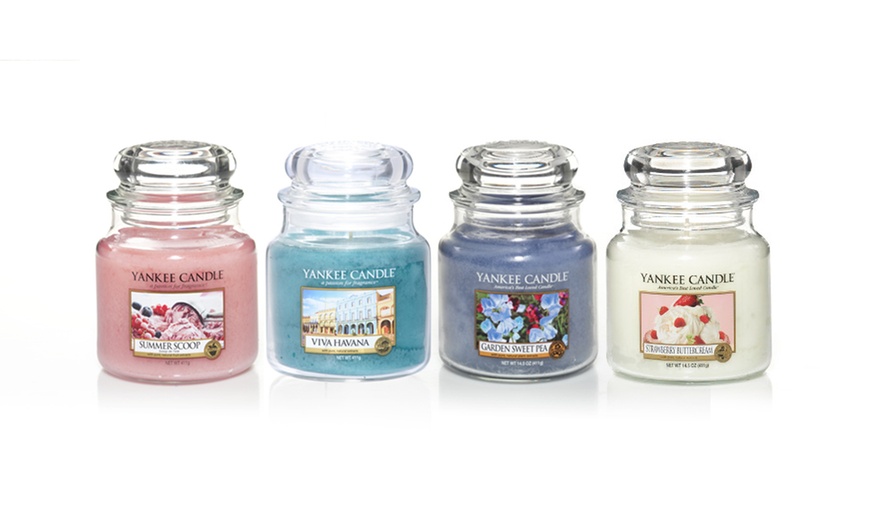 Image 2: Quatre pots Yankee Candle Medium