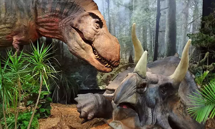"The Battle of the Titans" Dinosaur Exhibit Visit for One, Two, or Four at Skylon Tower (Up to 46% Off) - Primary Image