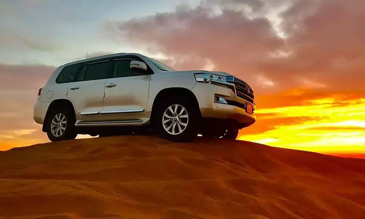 Premium Desert Safari with VIP Transfer, Food, and Live Shows
