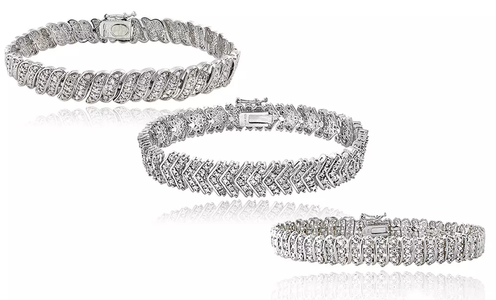 1.00 CTTW Diamond Bracelets - Primary Image