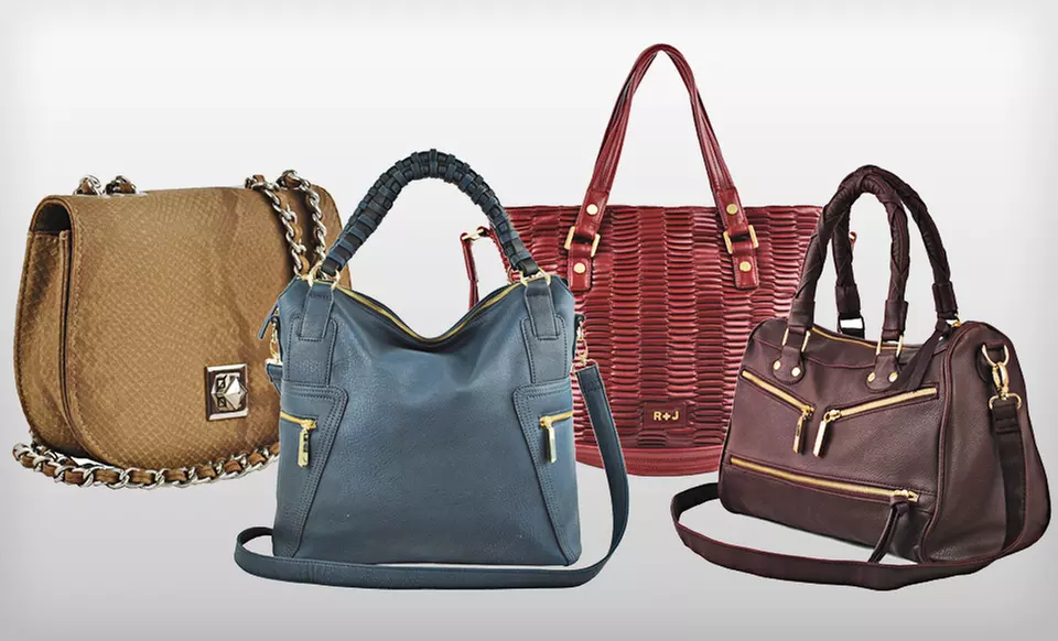$35 for R&J Handbags Fall Tote or Satchel (Up to $108 List Price). Multiple Styles and Colors Available. Free Shipping. - Primary Image