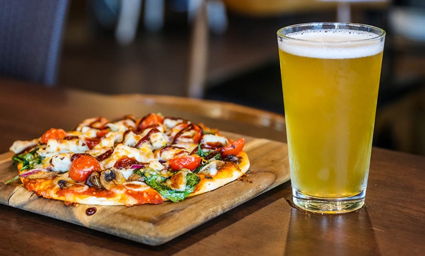 Image 4: Pizza with Tap Beer