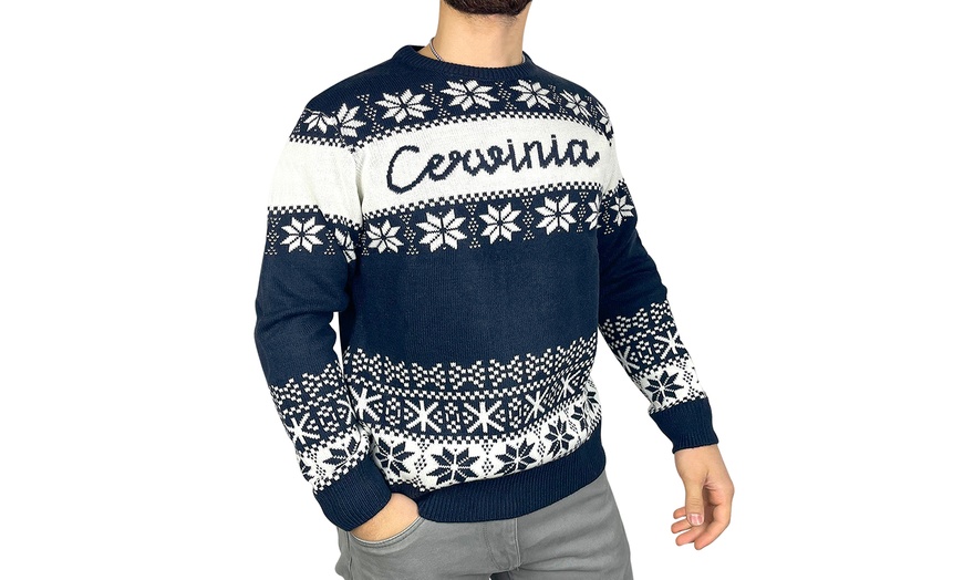 Image 2: Maglione in stile natalizio unisex