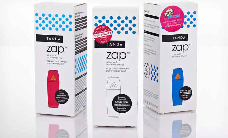 $25.99 for a Tanda Zap Acne Spot-Treatment Device in Blue, Pink, or White ($49 List Price). Free Shipping and Returns. - Second Medium