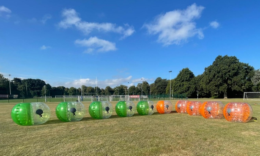 Image 3: Bubble Football for Up to 20 People at Zorb Events Ltd