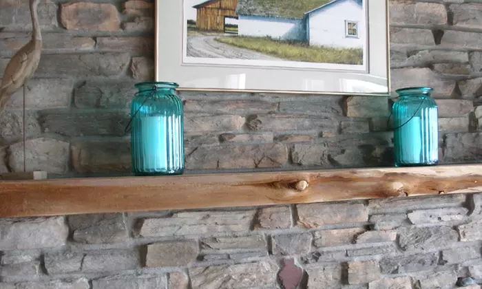 C$170 for a Live Edge Fir Fireplace Mantel from Regal Mantels Inc (C$300 Value) - Primary Image
