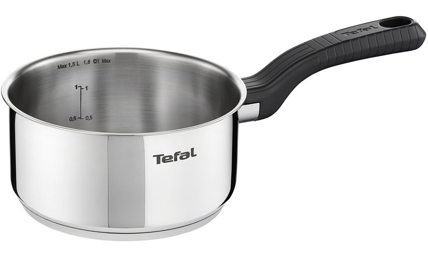 Image 4: Tefal Comfort Max Induction-Compatible Stainless Steel Pan Set