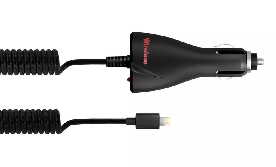 Apple-Certified iPhone 5/5S Home and Car Charger. Free Returns. - Second Medium