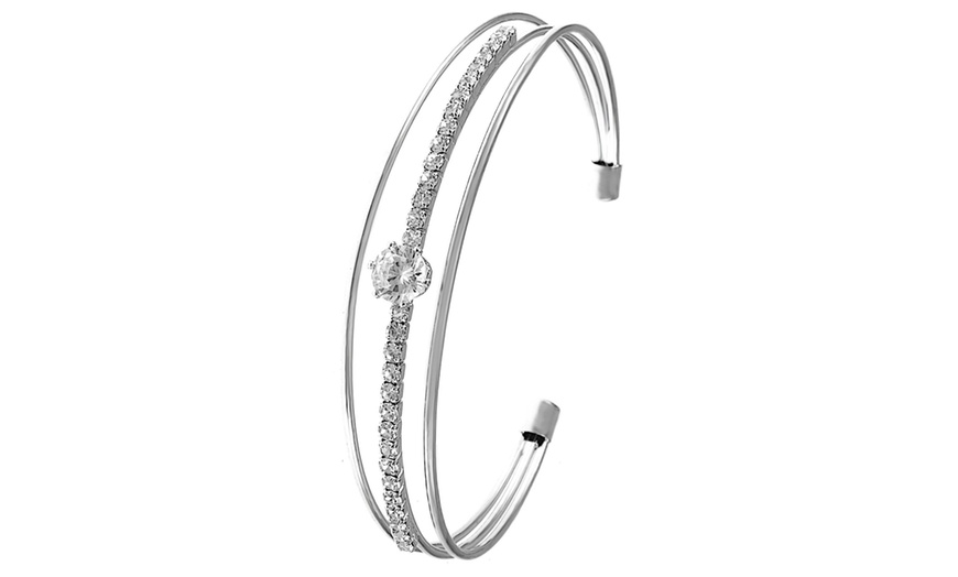 Image 19: Bracciale in Cristallo SC Crystal, Design Minimalista