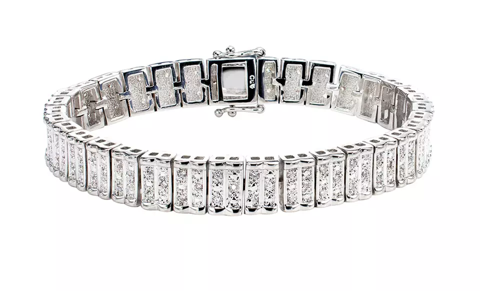 1 CTTW Diamond Bracelet. Free Returns. - Second Medium