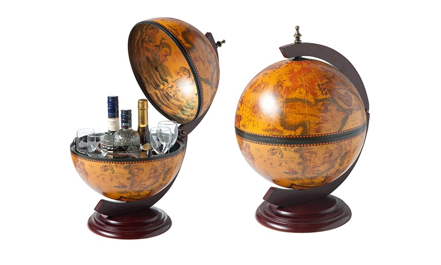 Image 2: Tabletop Bar Globe