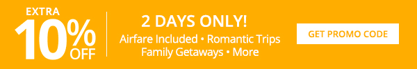 Extra 10% Off Getaways