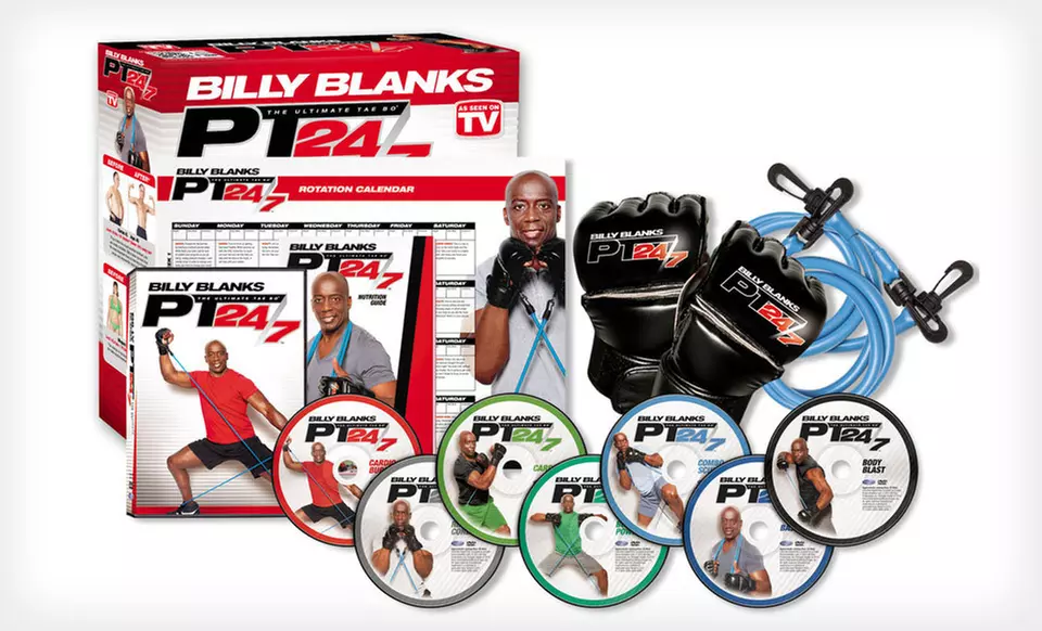 $29 for a Billy Blanks PT 24/7 Tae Bo DVD Set ($79.98 List Price). Free Shipping and Free Returns. - Primary Image