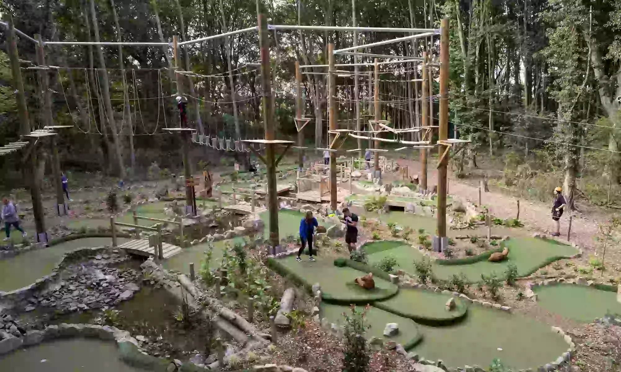 Up to 26% Off on High Rope Course at Iron Pit Woods Adventure