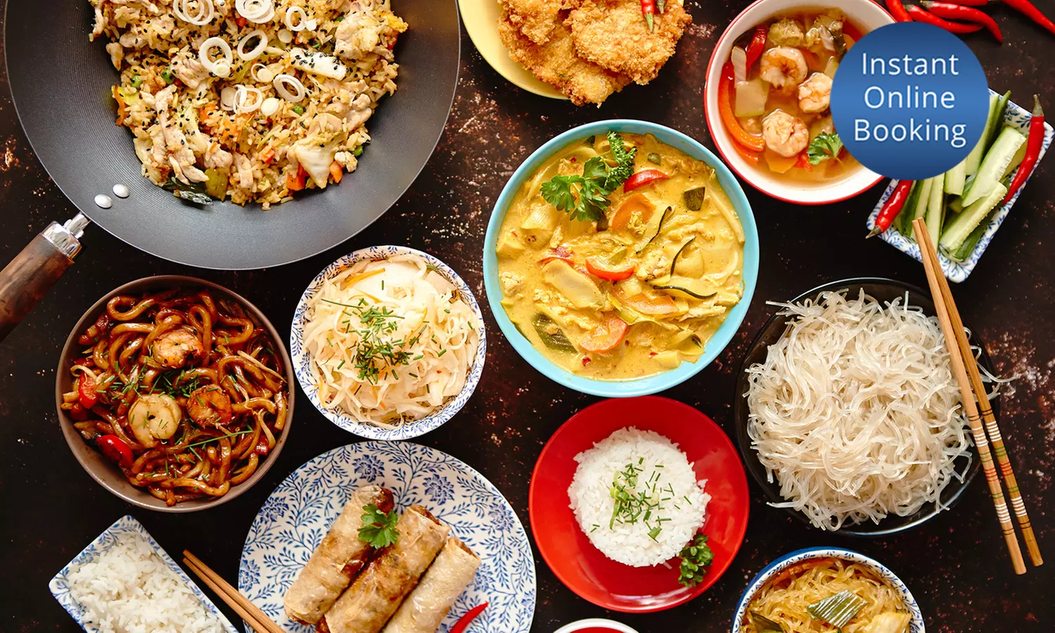 Nostalgia Banquet Menu with Drinks at China Tea Club