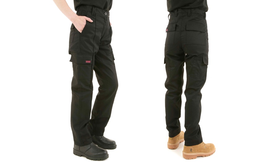 Image 2: Site King Women's Cargo Trousers