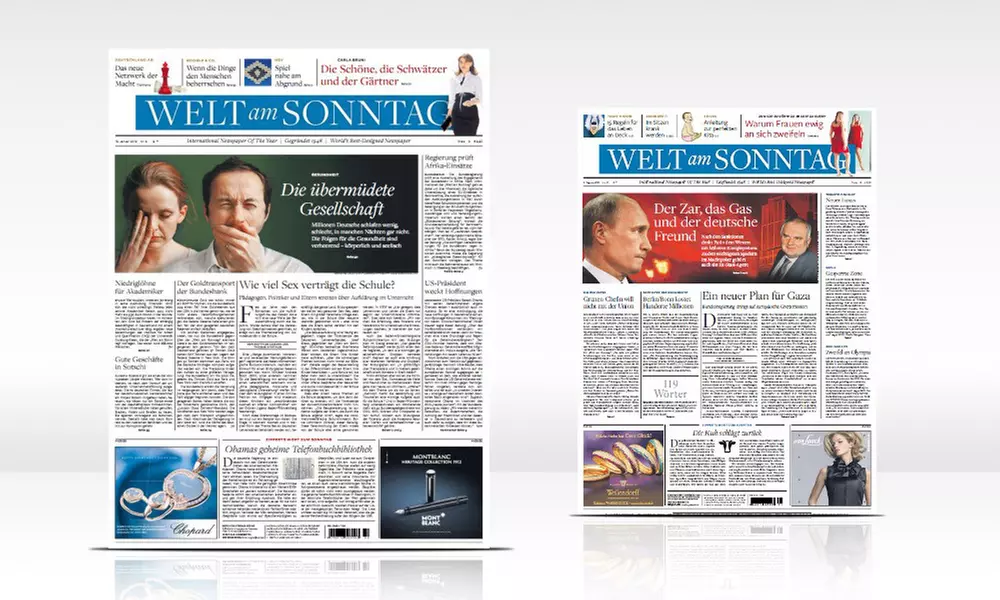 100 € Rabatt auf 182 € Bezugspreis für ein Jahres-Abo für die Zeitung WELT am SONNTAG frei Haus für 2,99 € - Primary Image