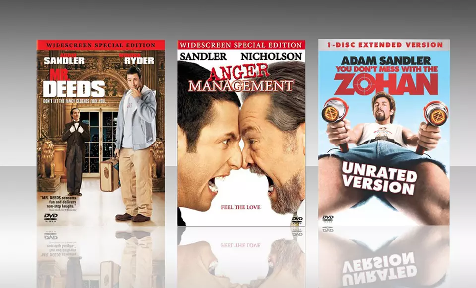 Adam Sandler DVD 3-Pack. Free Returns. - Primary Image