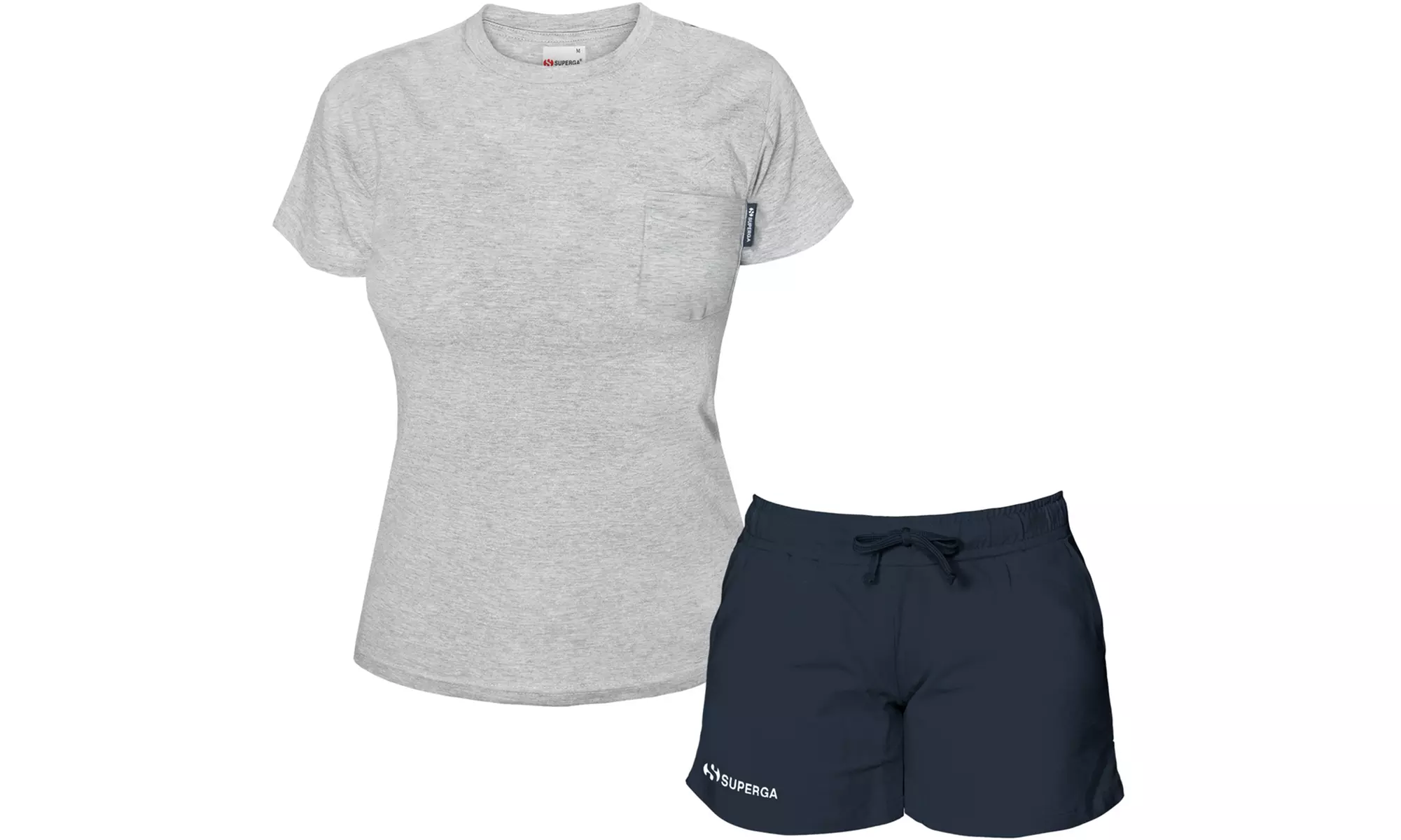 Completo corto Superga donna in cotone