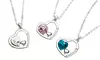 Swarovski Elements Heart-in-Heart Necklace. Multiple Options Available. Free Returns.