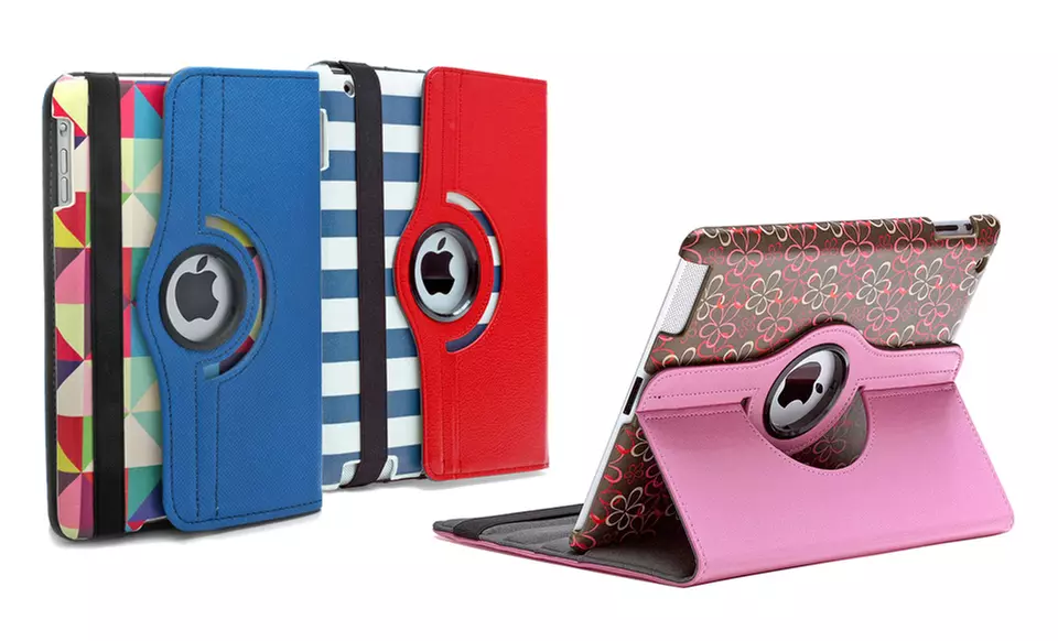 Aduro Rotating Stand Case for iPad mini or 2/3/4. Multiple Designs Available. Free Returns. - Primary Image