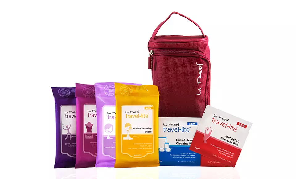 La Fresh Travel Lite Her Carry-On Friendlies 38-Wipe Combo - Primary Image