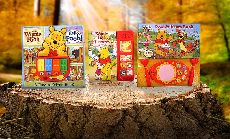 Set of 3 Disney’s Winnie the Pooh Board Books - Primary Image