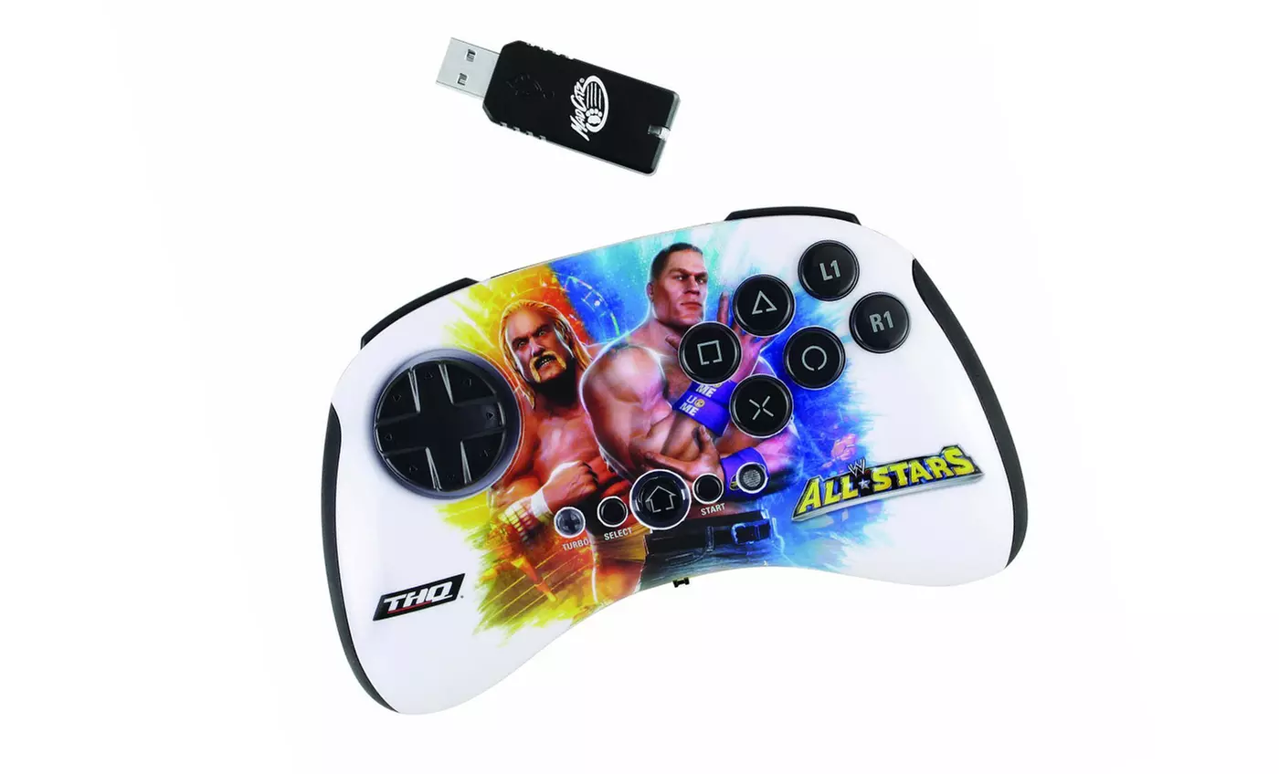 Dreamgear WWE All-Stars Brawl Pad Controller for PS3. Multiple Designs Available. Free Returns. - Second Medium