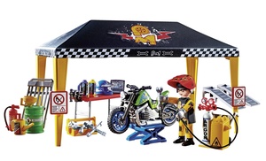 Playmobil Stunt Show Service Tent