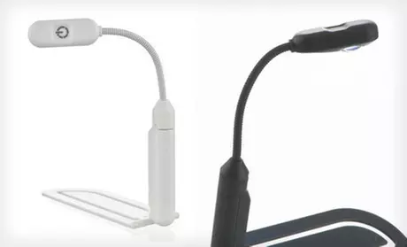 $8 for a Graphite or White M-Edge Touch-Activated e-Luminator Book Light ($22.99 List Price). Free Shipping. - Second Medium